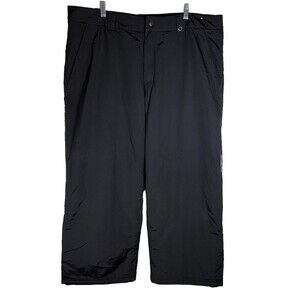 OBERMEYER Black Snow Ski Snowboard Pants Size XL Unisex‎ Outdoor Wide Straight